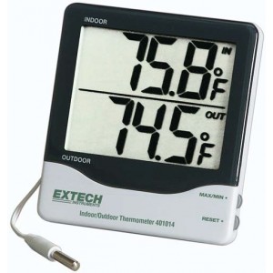 Extech 401014 Big Digit Indoor/Outdoor Thermometer